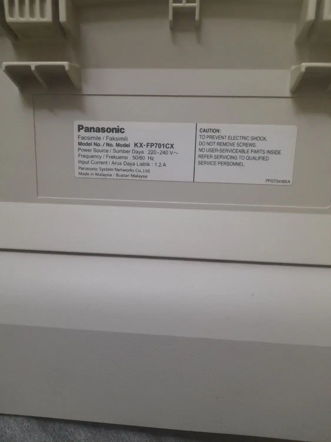 فکس پاناسونیک KX-FP701CX|پرینتر، اسکنر، کپی، فکس|تهران, افسریه شمالی|دیوار