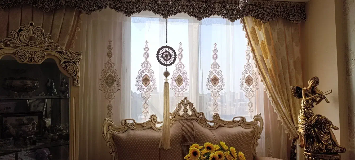 دو عدد پرده|پرده، رانر، رومیزی|مراغه, |دیوار