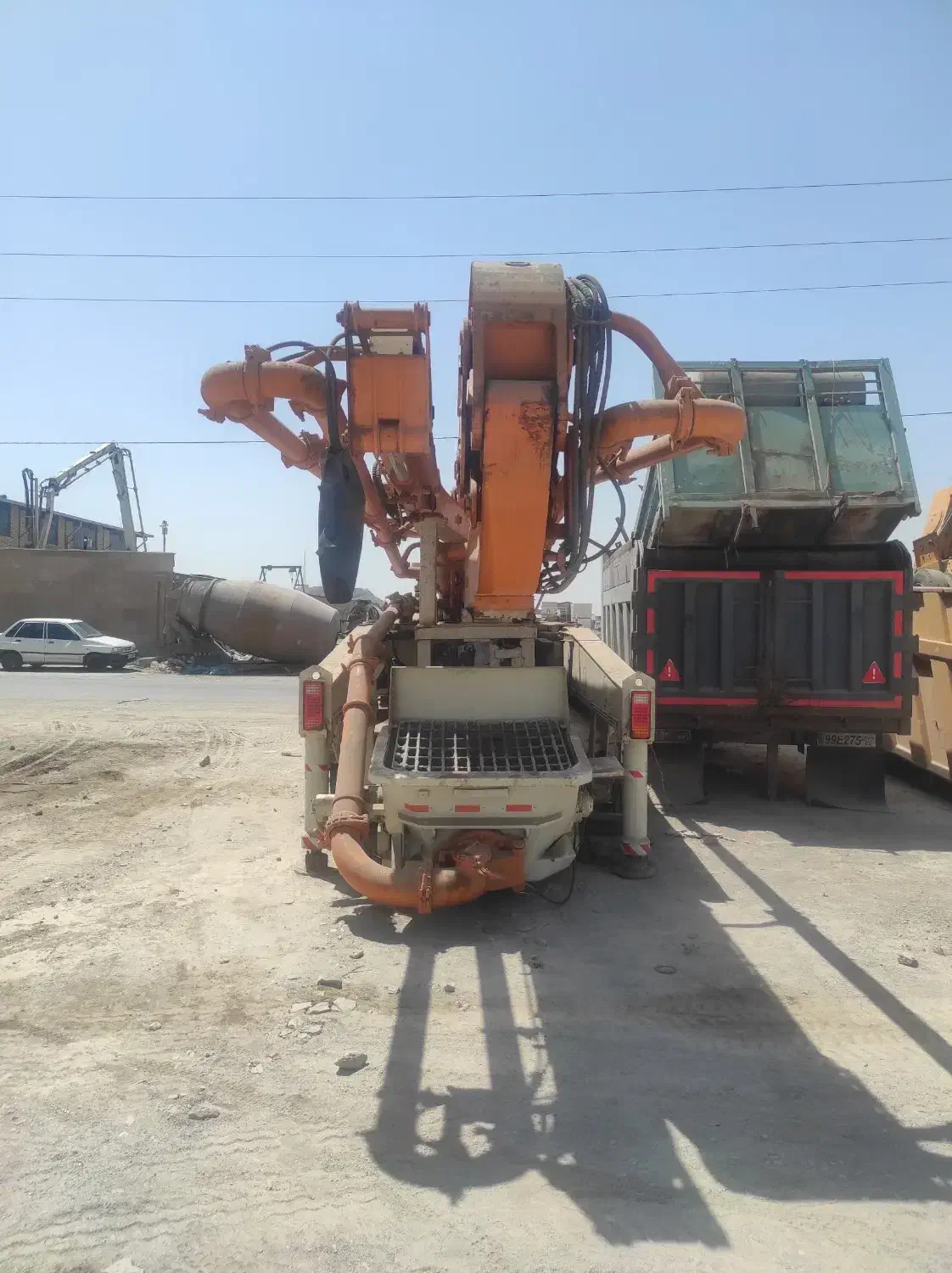 پمپ دکل ۳۸ متری سیفا زوملاین|ماشینآلات صنعتی|رباطکریم, شهرک صنعتی دهحسن|دیوار