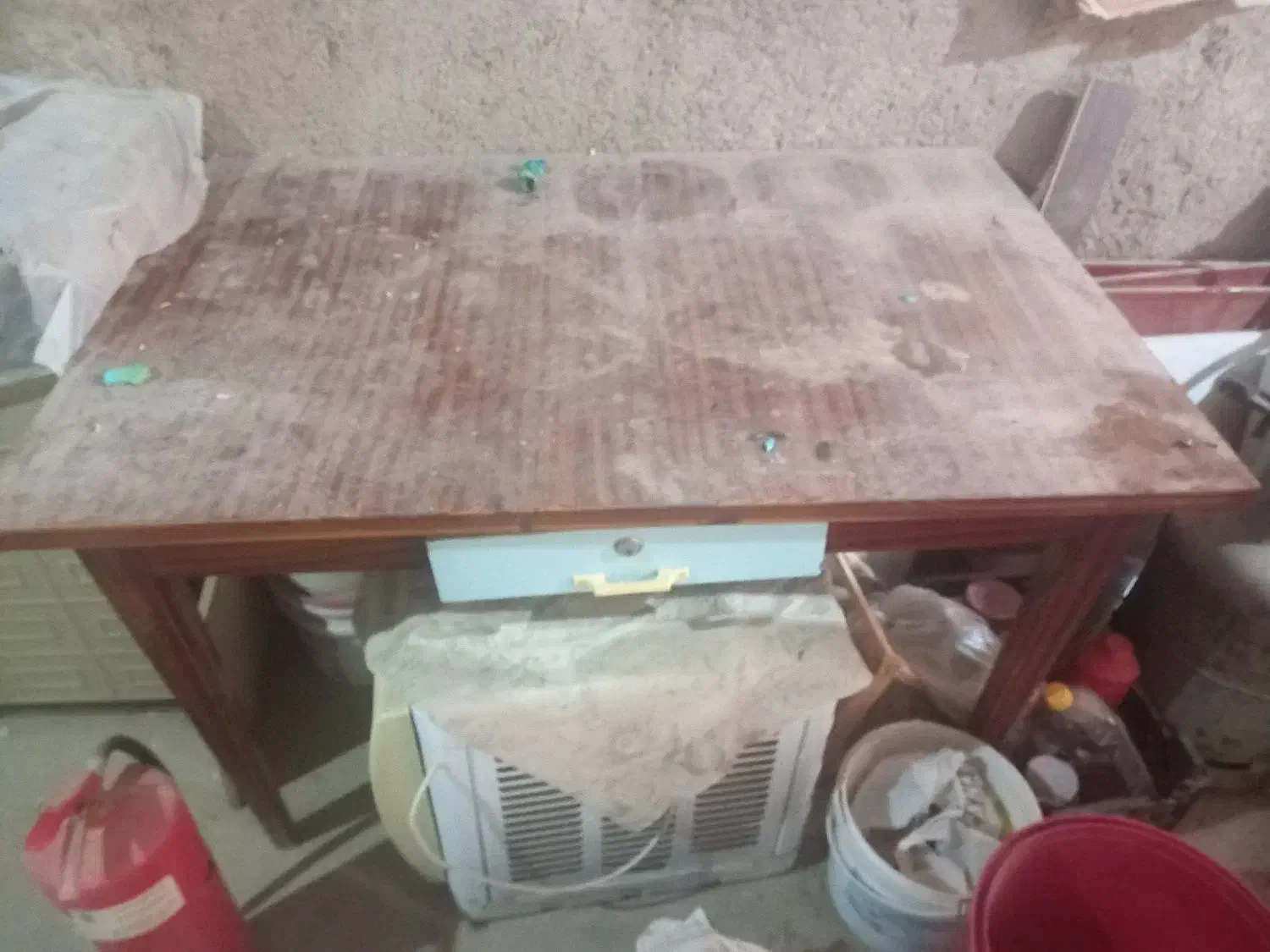 میز فلزی|میز تحریر و کامپیوتر|مهریز, |دیوار