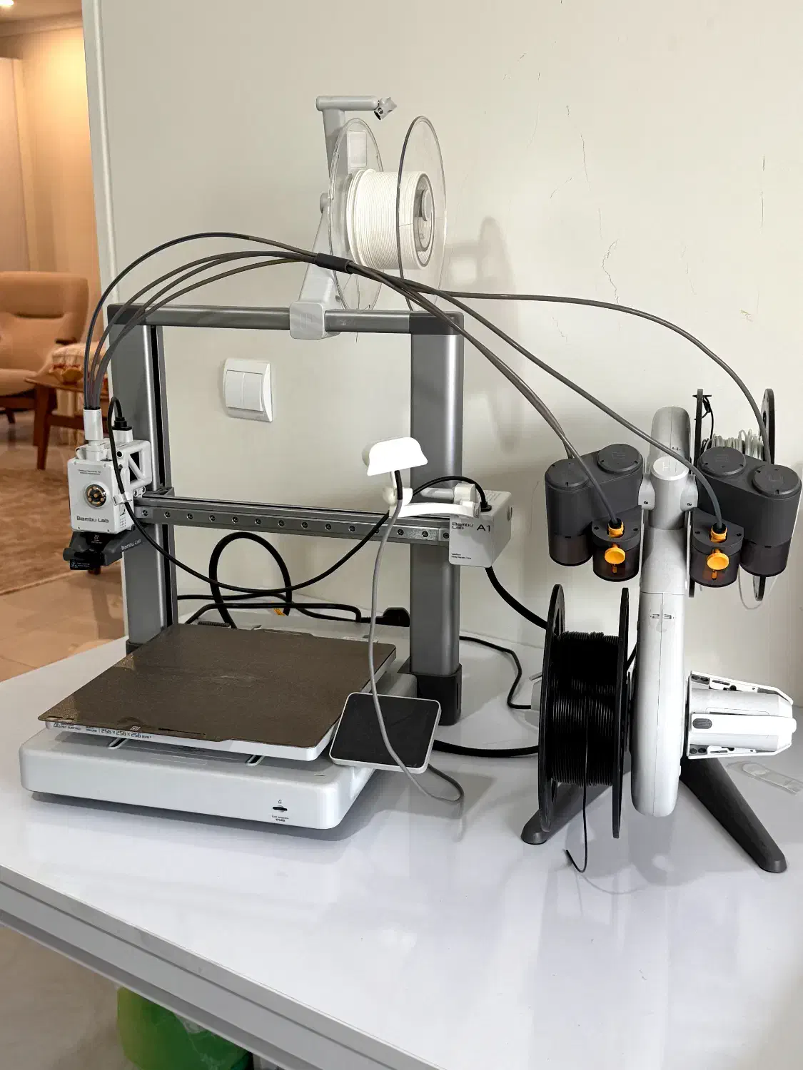 پرینتر سه بعدی بامبو کومبو a1 combo bambu در حد نو|پرینتر، اسکنر، کپی، فکس|کرج, باغستان|دیوار