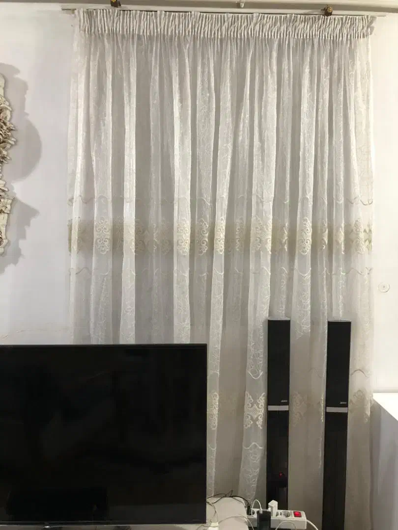 پرده پذیرایی|پرده، رانر، رومیزی|رشت, انصاری|دیوار