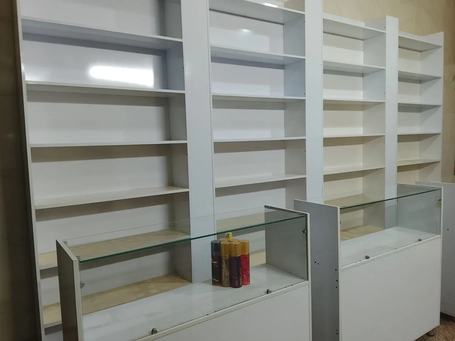 قفسه MDF|کتابخانه، شلف، قفسه‌های دیواری|کنگاور, |دیوار