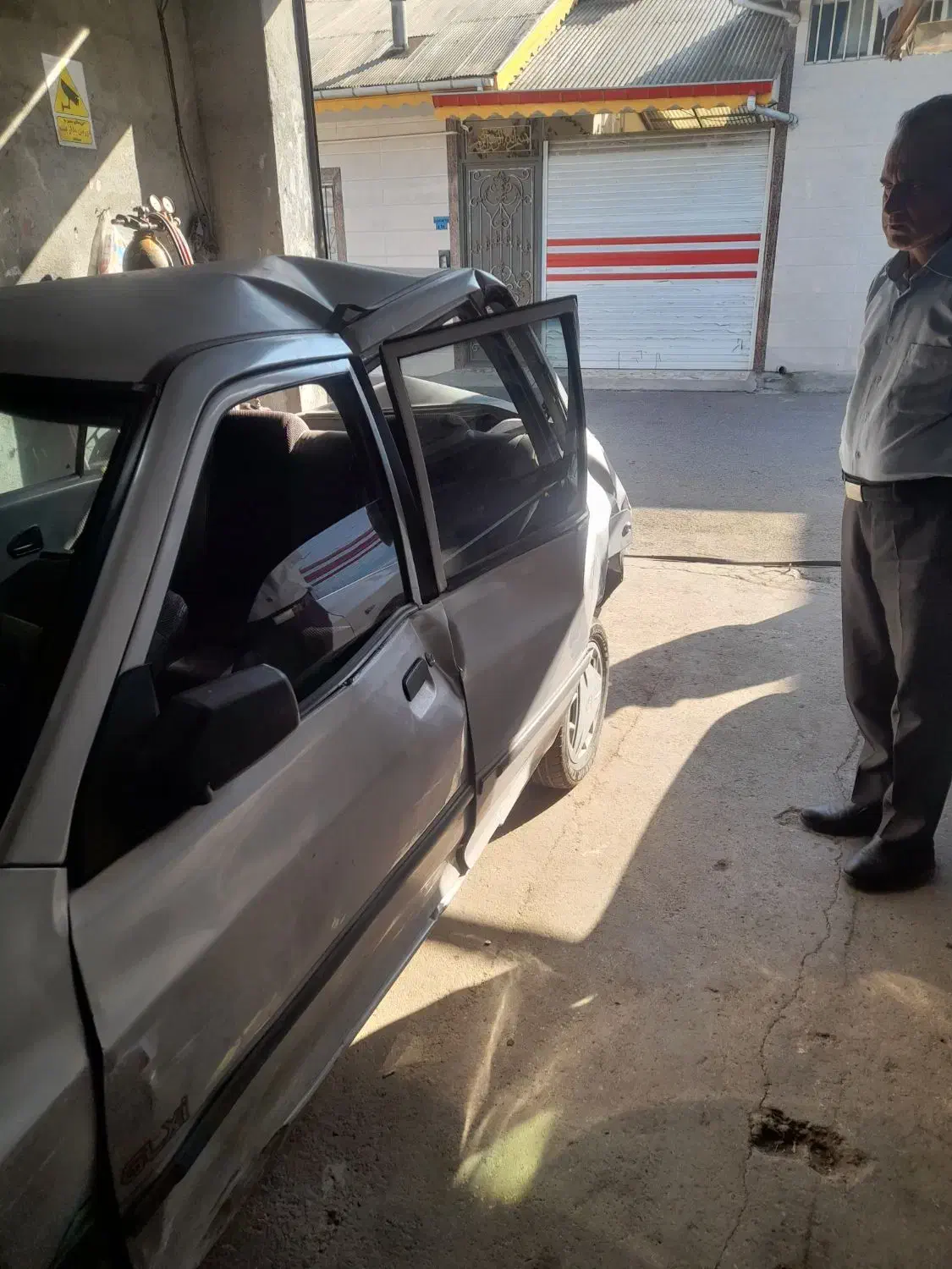 پراید تصادفی|خودرو سواری و وانت|رودسر, |دیوار