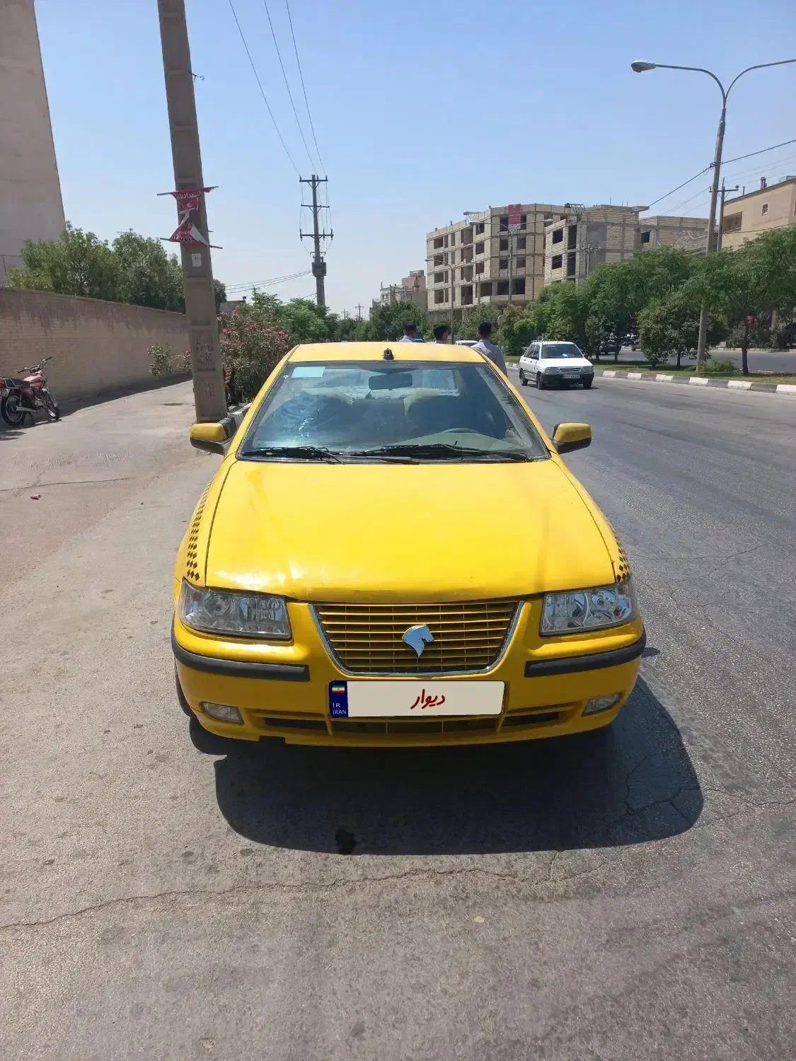 تاکسی سمند ef7 مدل 1394|خودرو سواری و وانت|شیراز, قلعه نو|دیوار