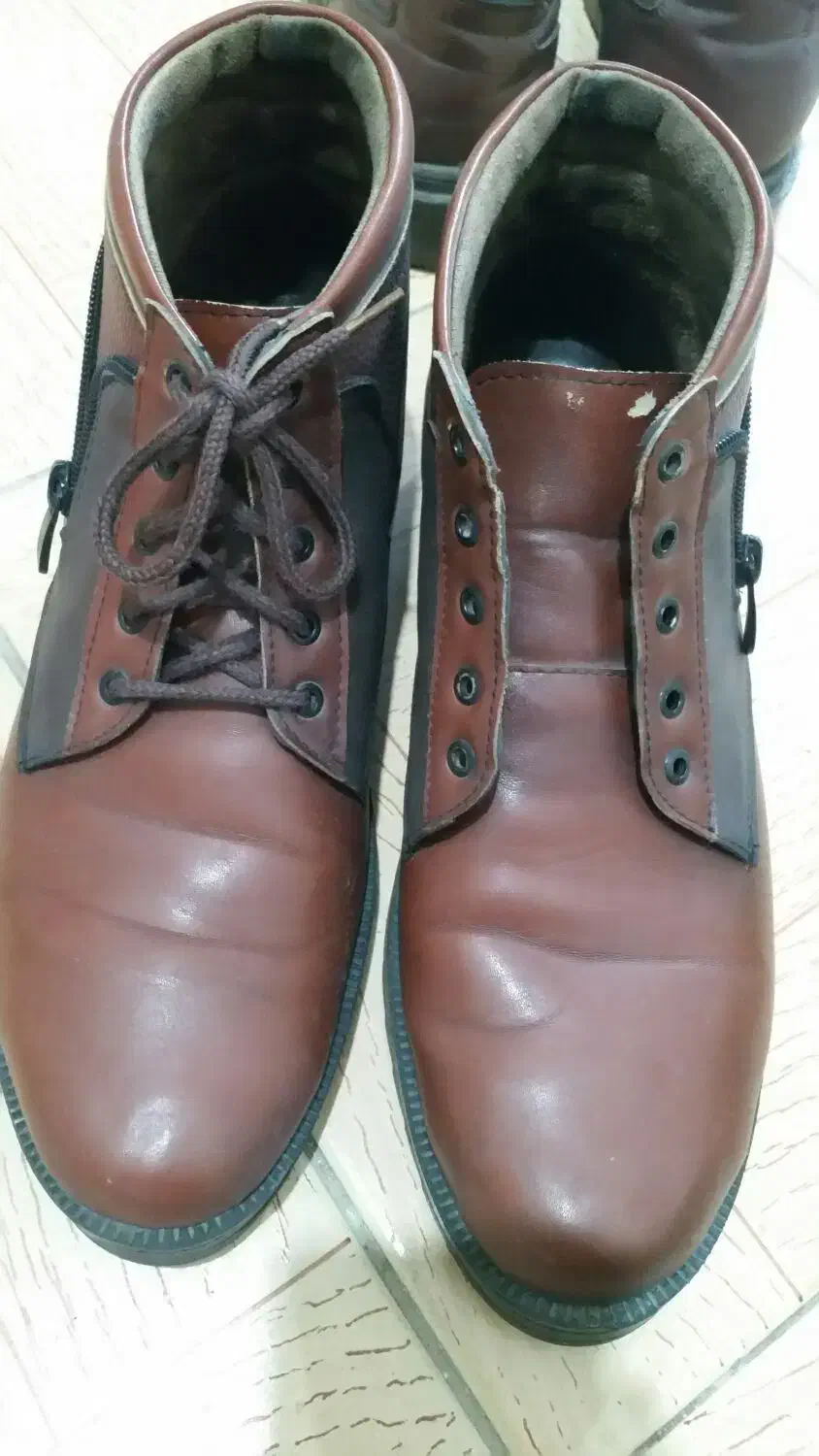 نیم بوت چرم مردانه|کیف، کفش، کمربند|مشهد, حضرت حجت|دیوار