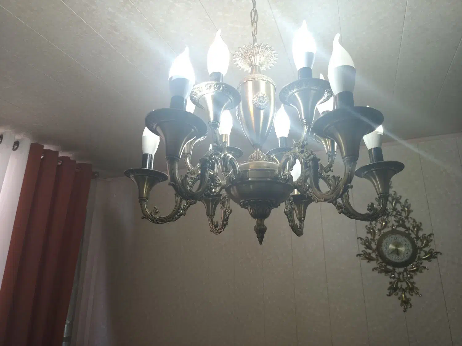 لوستر برنز|لوستر و چراغ آویز|کرج, گلشهر|دیوار