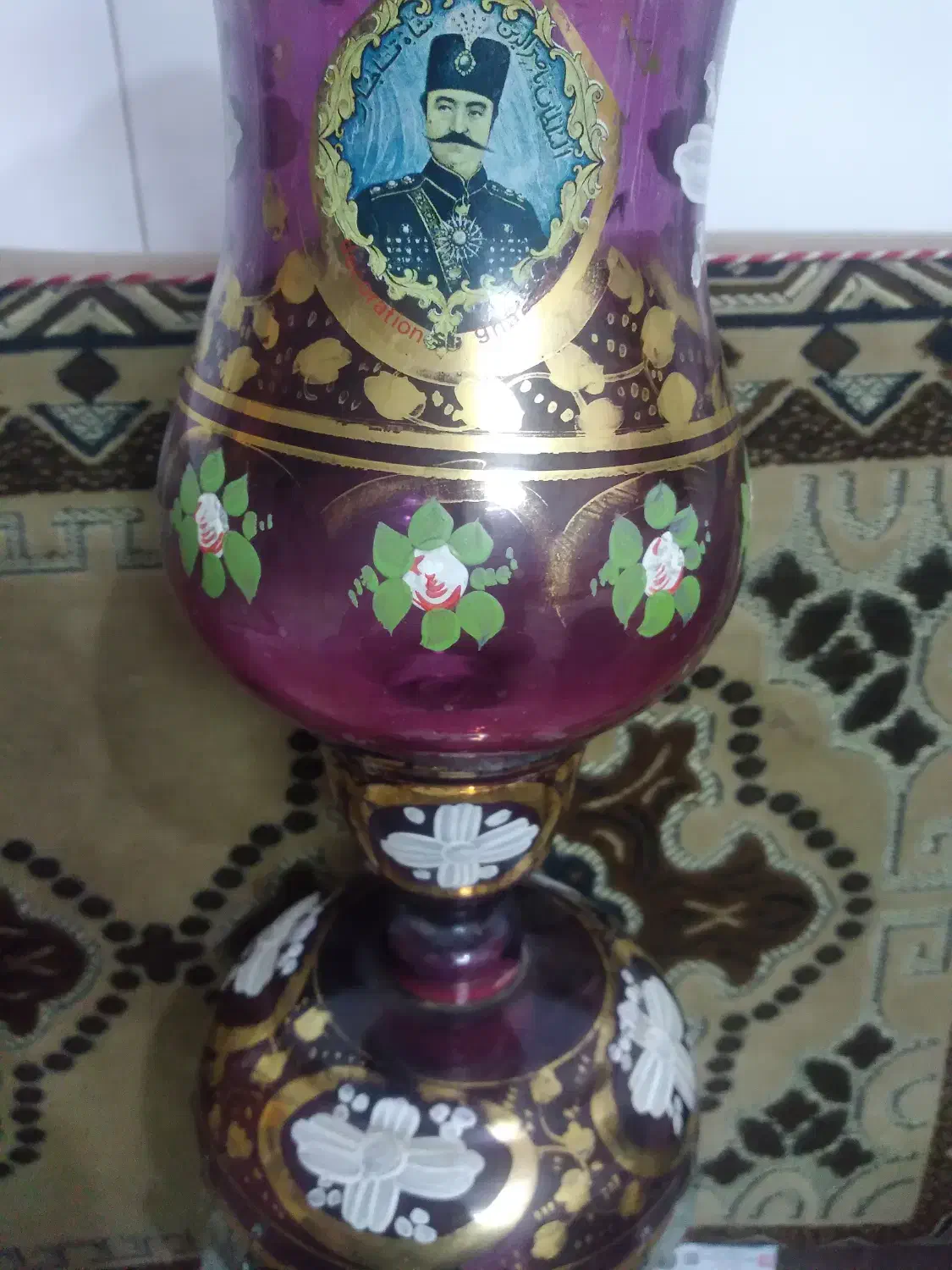 شمعدانی قاجاری قدیمی|کلکسیون اشیاء عتیقه|قلعه نو, |دیوار