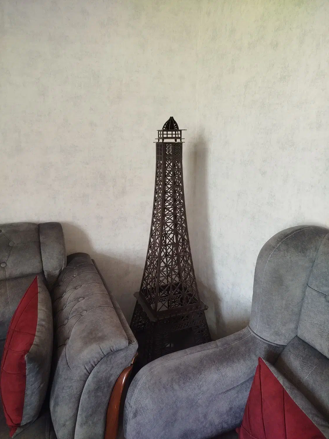 آباژور برج ایفل تزیینی|صنایع دستی و سایر لوازم تزئینی|فولادشهر, C8|دیوار