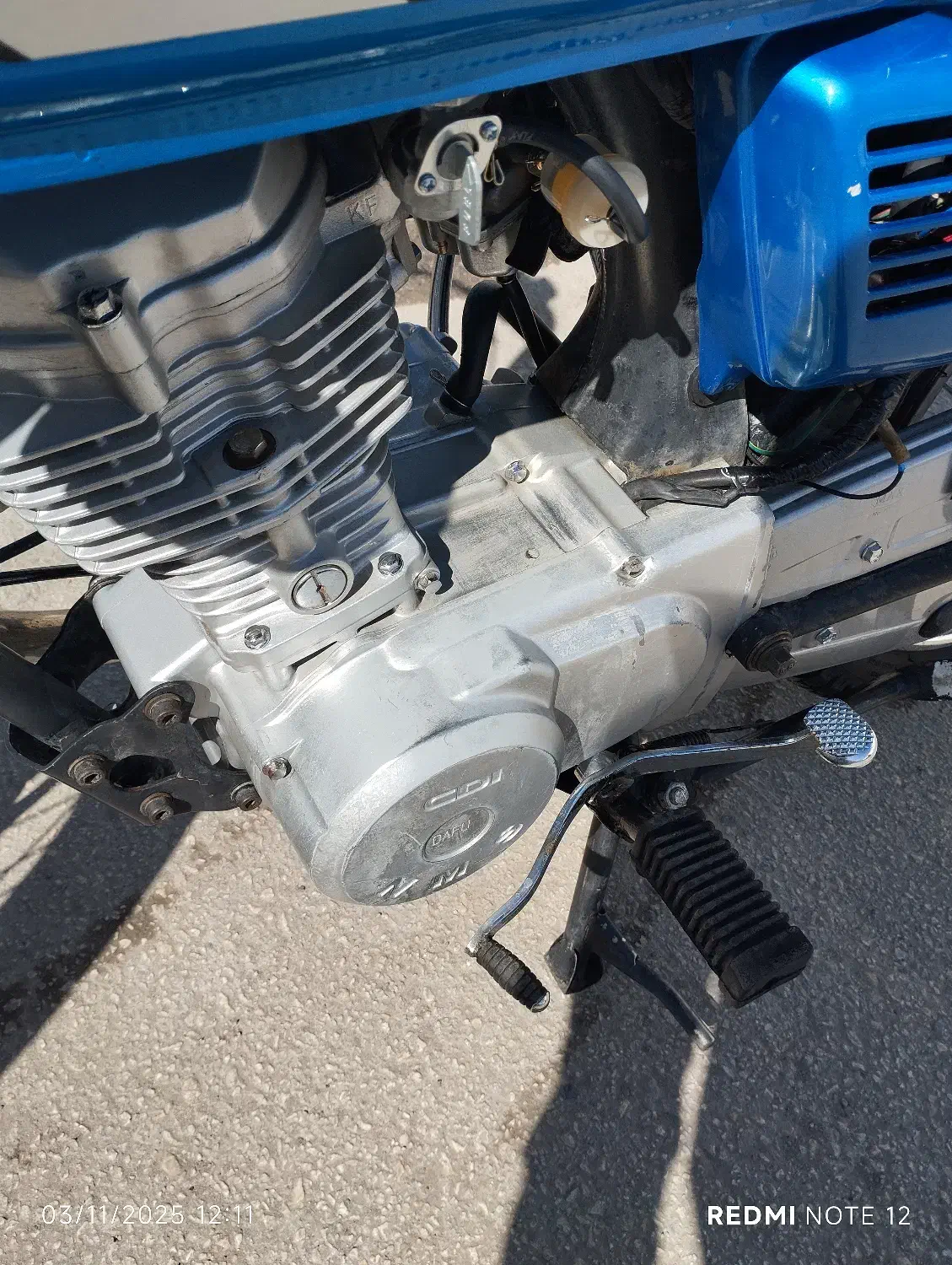 هندا ۱۲۵ تک برگ سند|موتورسیکلت|شیراز, شهرک کوشکک|دیوار