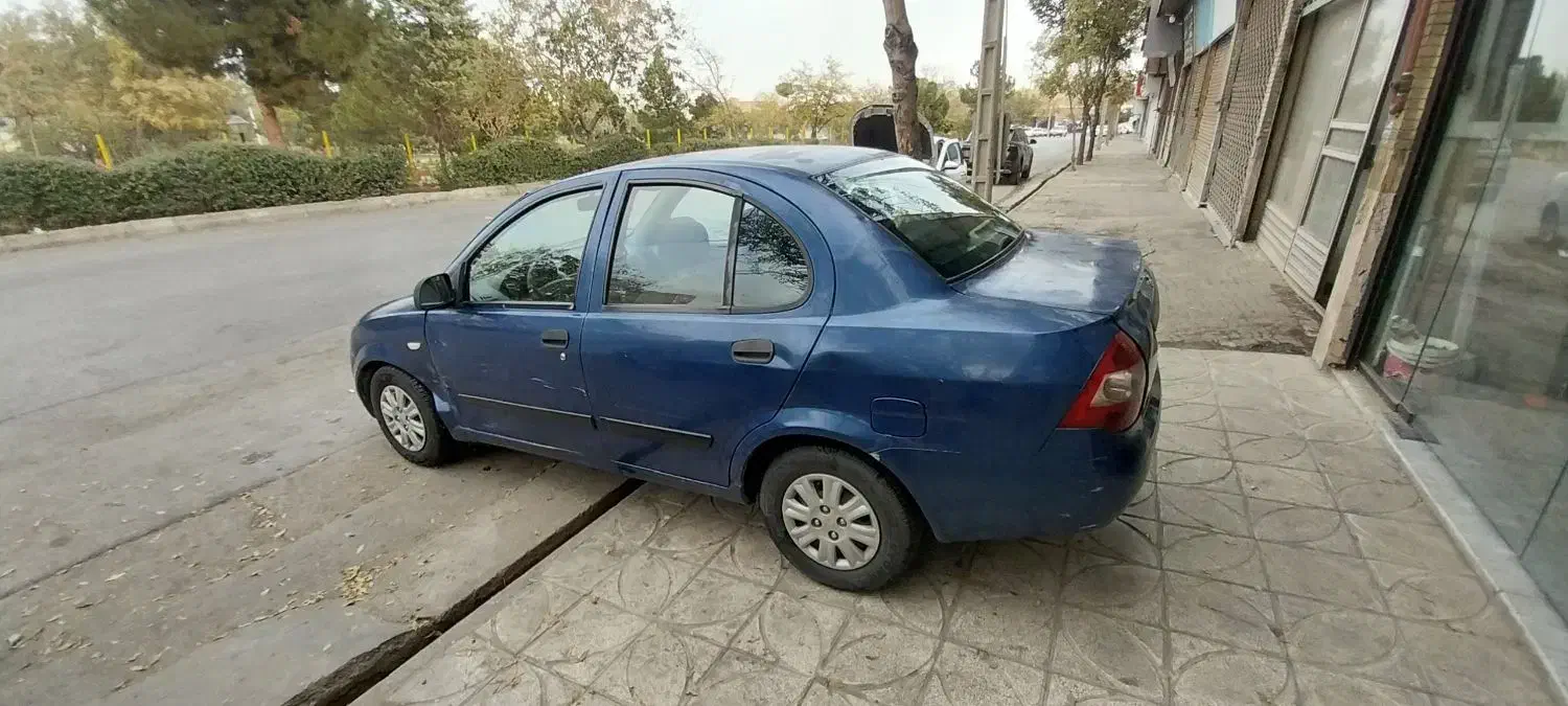 تیبا آبی سیر ۹۱تمیز|خودرو سواری و وانت|مشهد, سعد آباد|دیوار