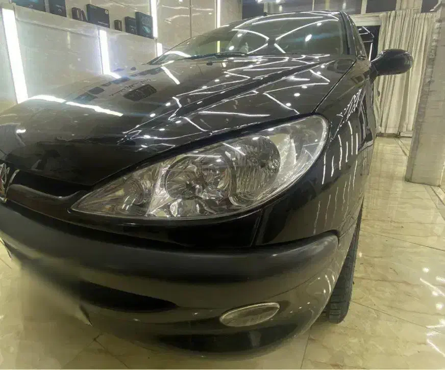 پژو ۲۰۶SD V8 مشکی|خودرو سواری و وانت|سنندج, |دیوار