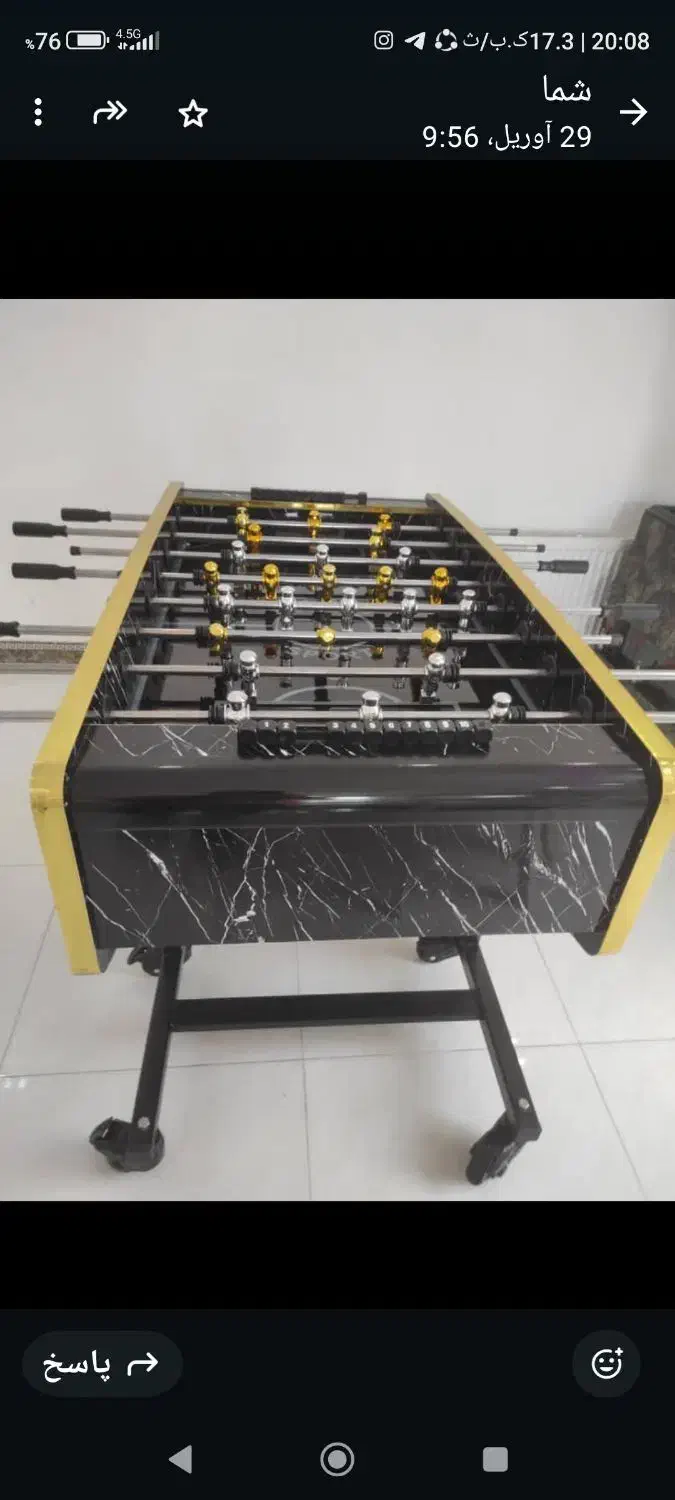 فروش فوتبال دستی در حد نو .|تجهیزات ورزشی|کرج, باغستان|دیوار