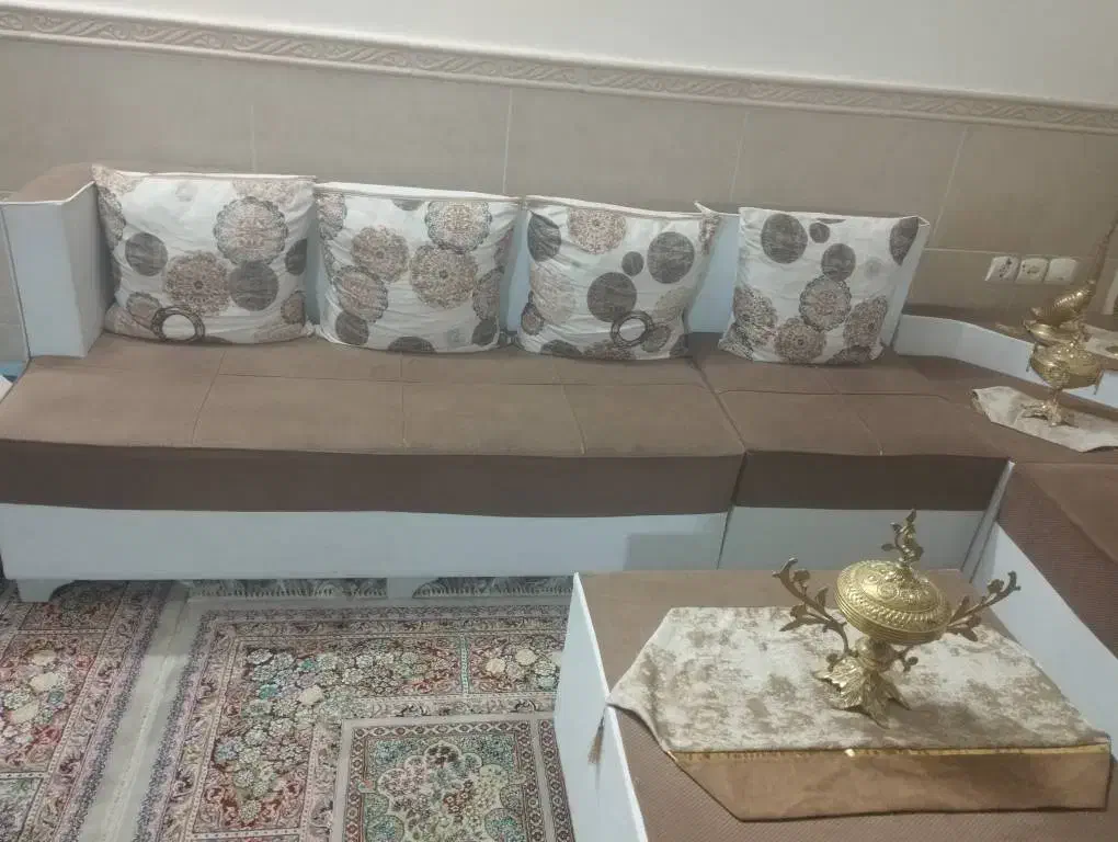 مبل ال ۷نفره|مبلمان خانگی و میز عسلی|مهدی شهر, |دیوار