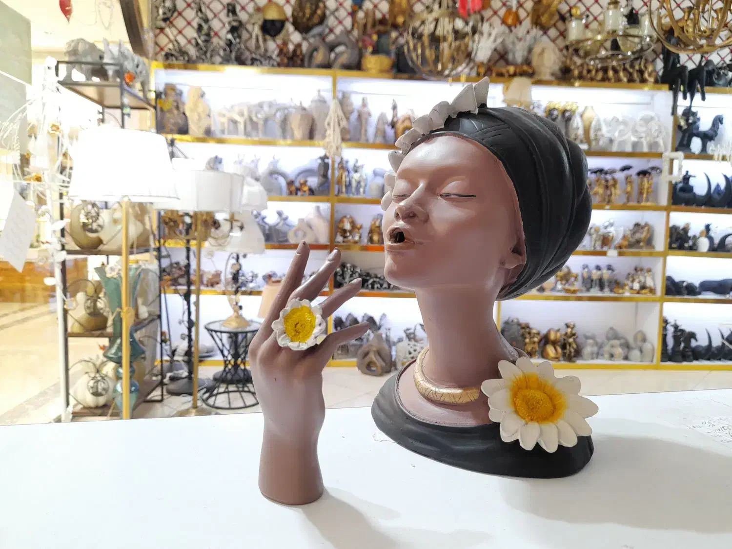 مجله آباژور مومیایی دکوری گلدان پا جاعودی آفریقایی|مجلات|قم, سراجه (۱۵ خرداد)|دیوار