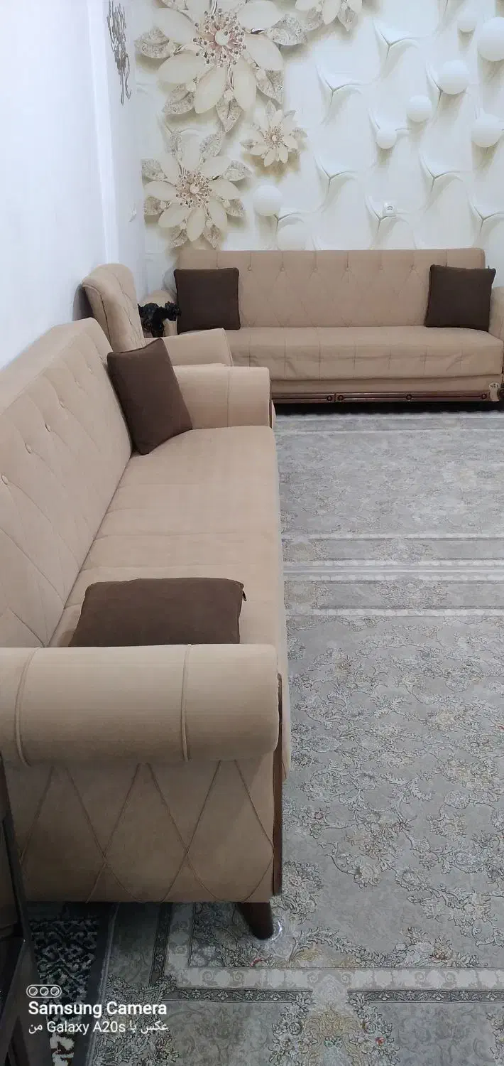 مبل تخت خواب شو|مبلمان خانگی و میز عسلی|روانسر, |دیوار