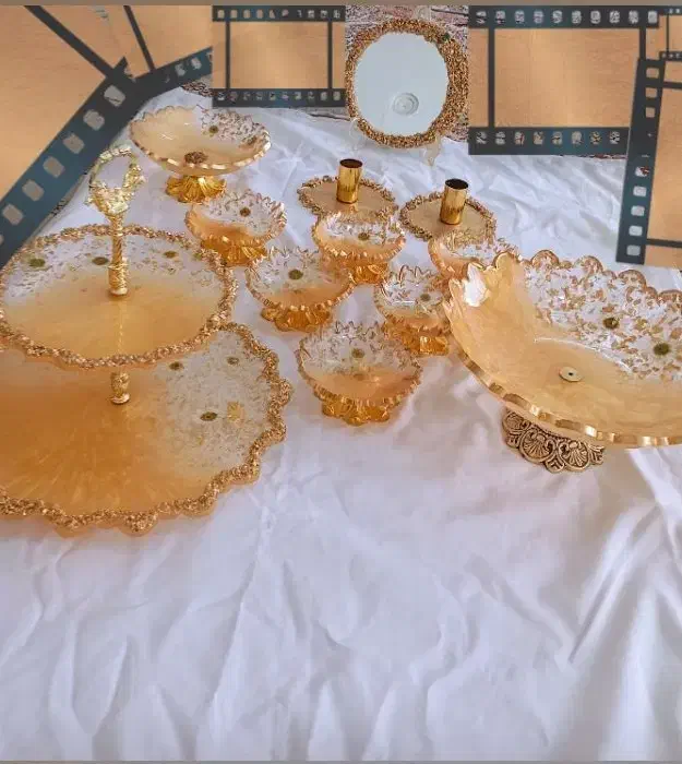 ظروف رزینی|ظروف سرو و پذیرایی|مشهد, طبرسی شمالی|دیوار