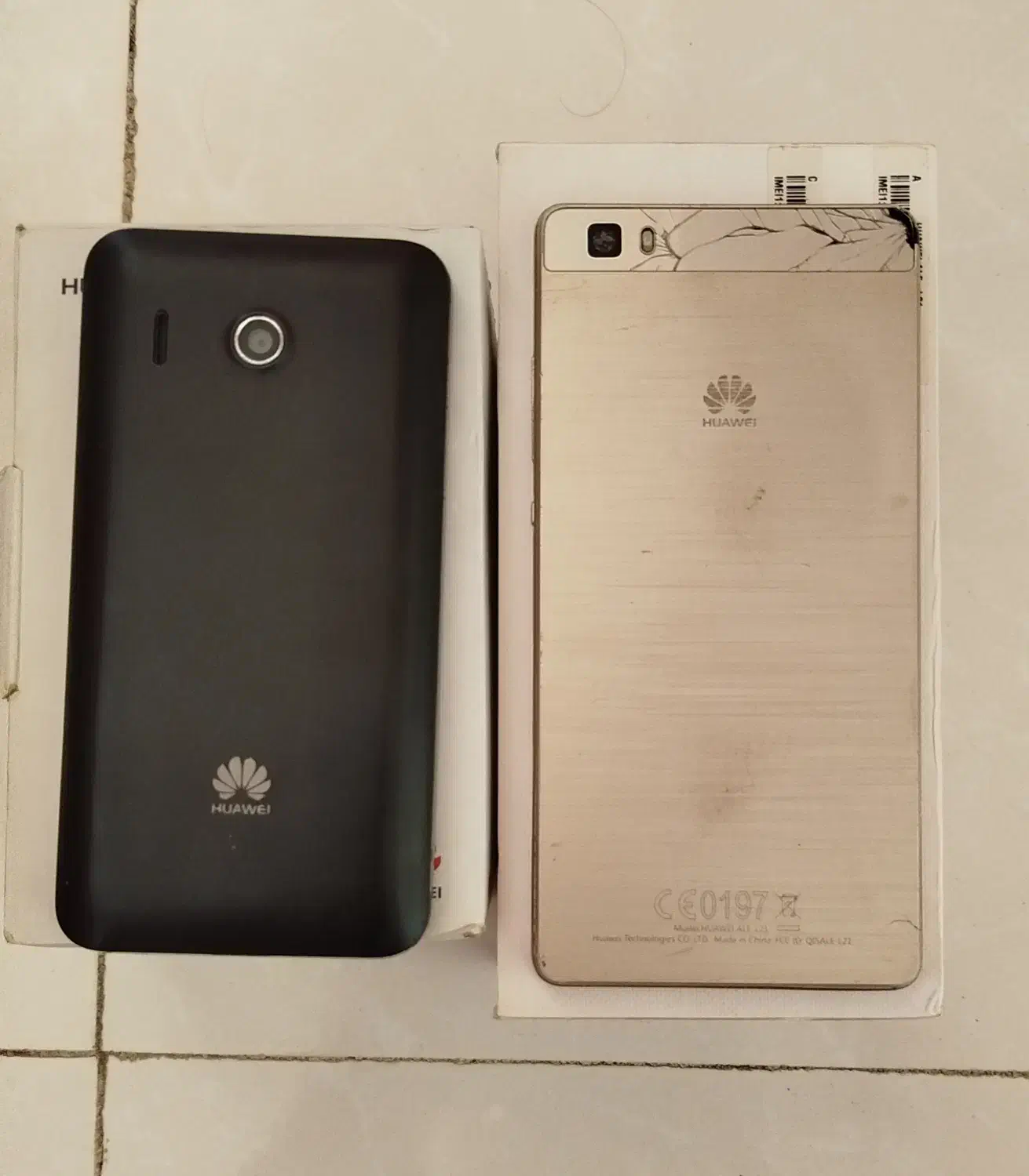 دو عدد گوشی هواوی (p8 lite و y320 u30)|موبایل|پردیس, فاز ۱|دیوار