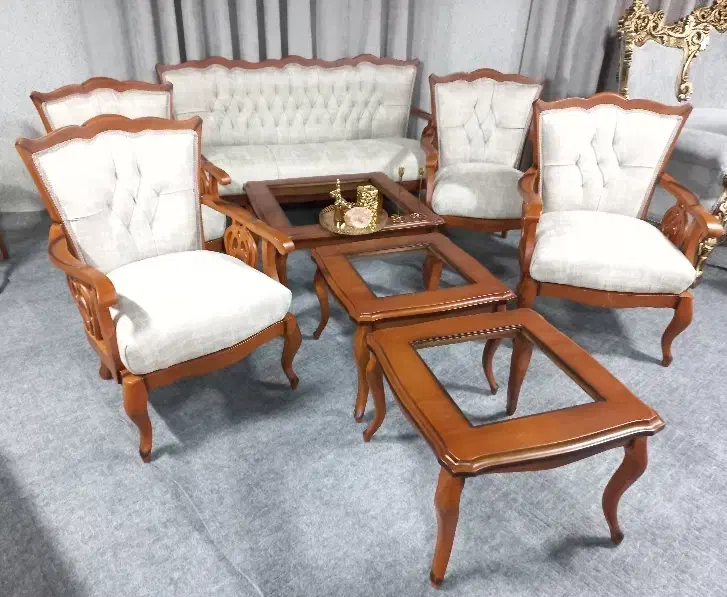 مبلو ناهارخوری طرح نیو کلاسیک دانمارکی|مبلمان خانگی و میز عسلی|تهران, نیروی هوایی (پیروزی)|دیوار