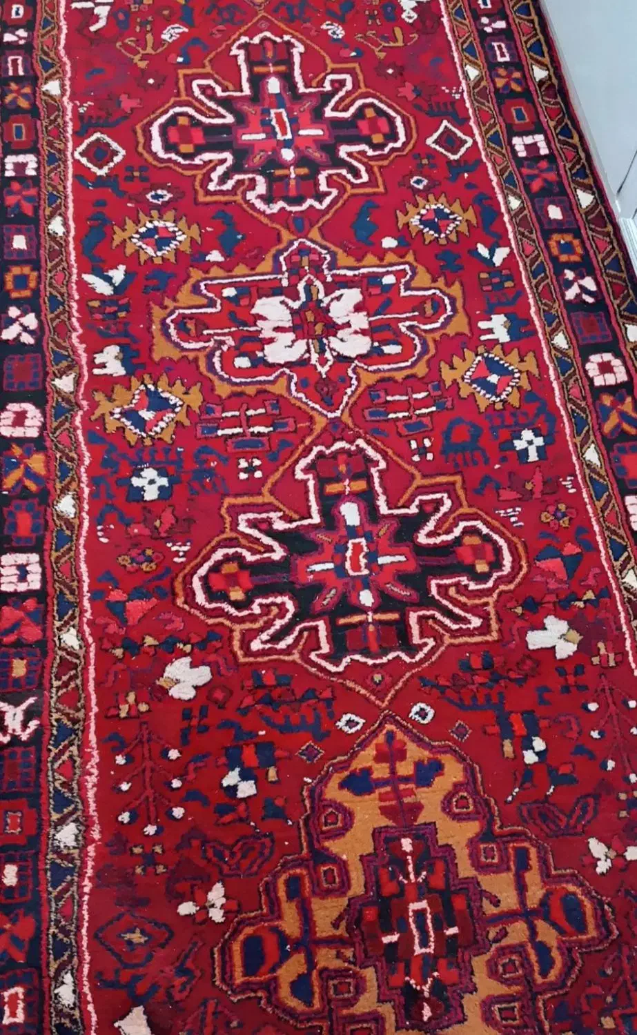 فرش کناره دستبافت|فرش|میانه, |دیوار