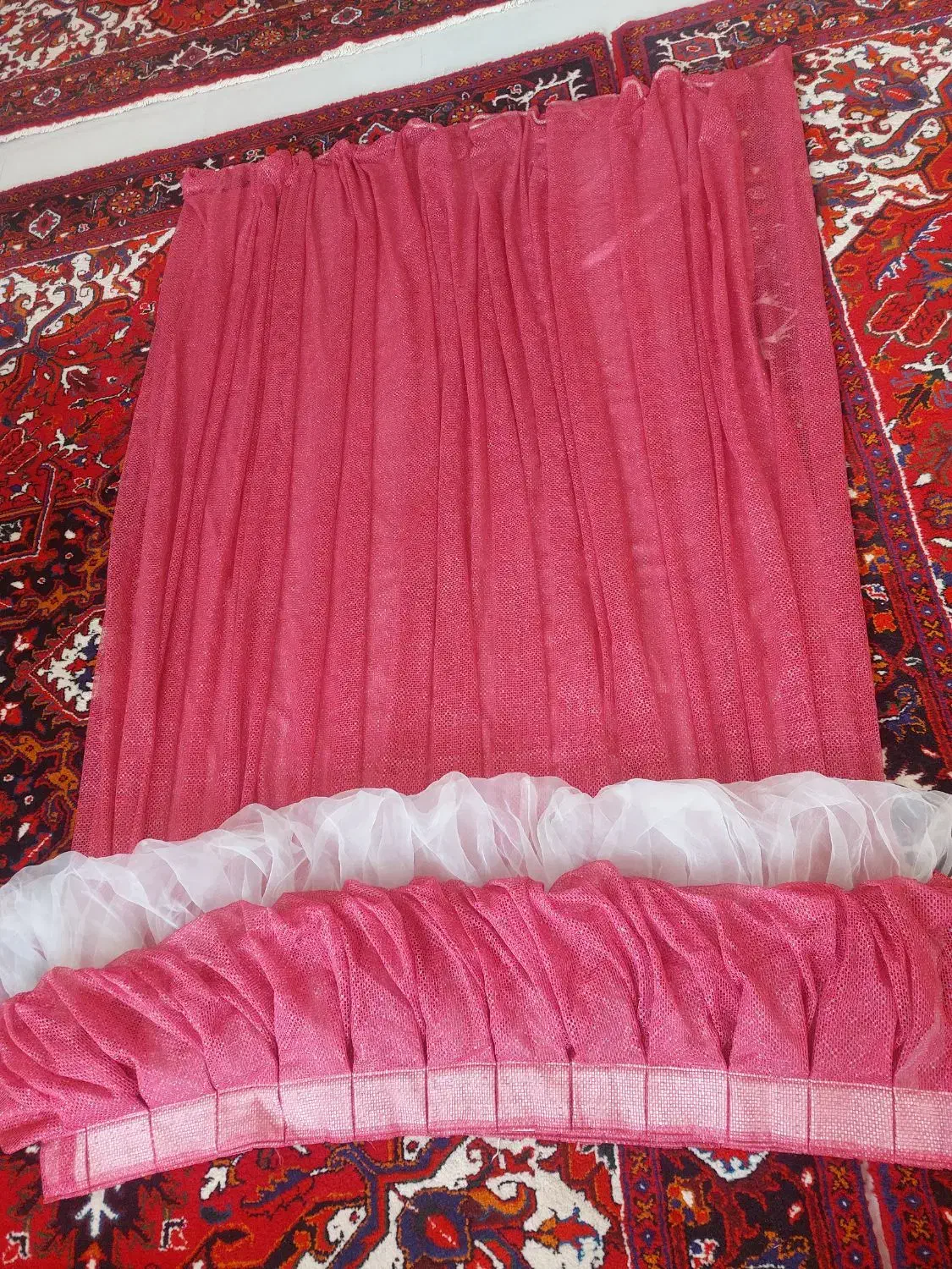 پرده اتاق خواب۲عدد،پرده پذیرایی بامدال|پرده، رانر، رومیزی|اندیشه, شهرک کوثر|دیوار