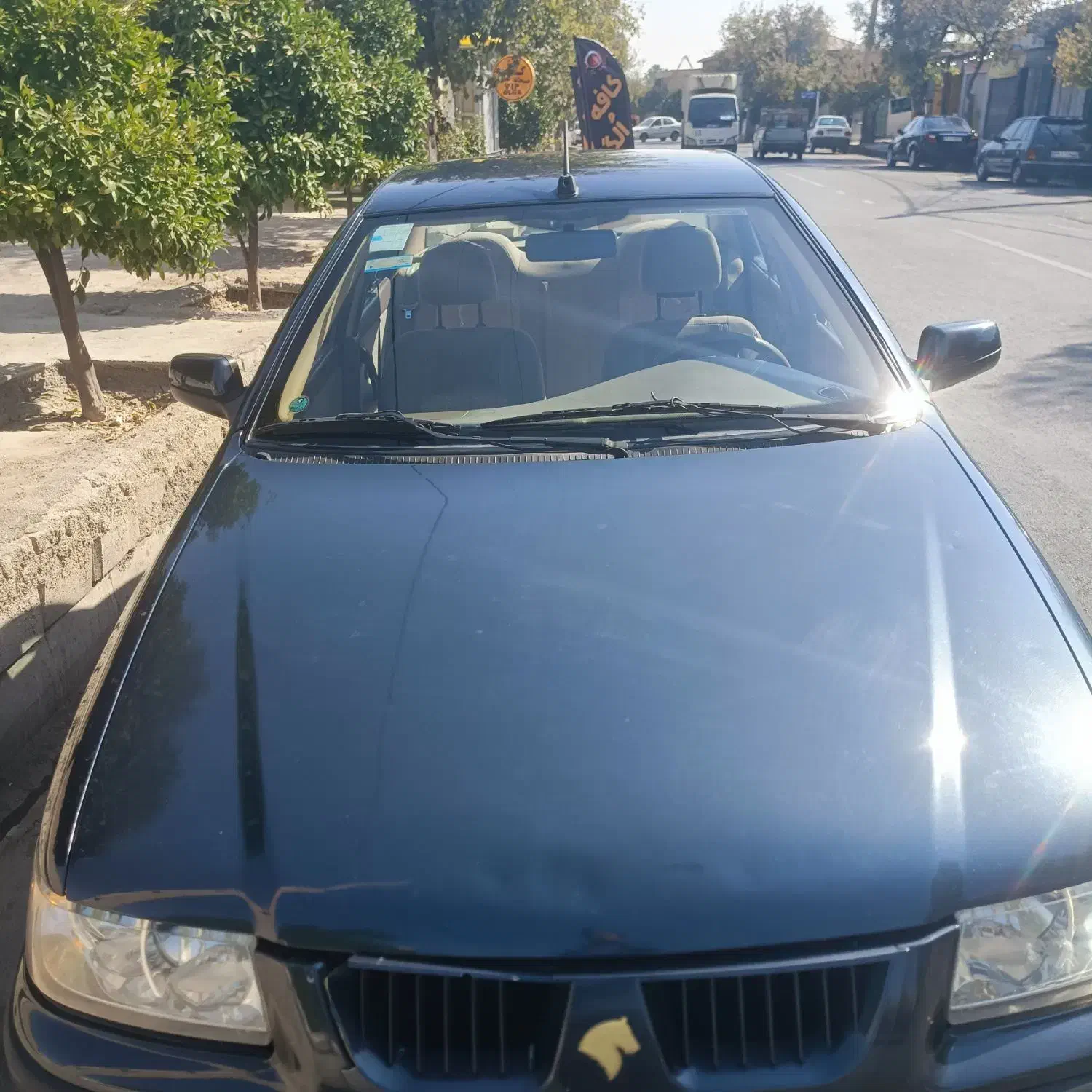 سمند ای اف سونef7مدل93 فابریک تک برگ سند|خودرو سواری و وانت|شیراز, کوزه گری|دیوار