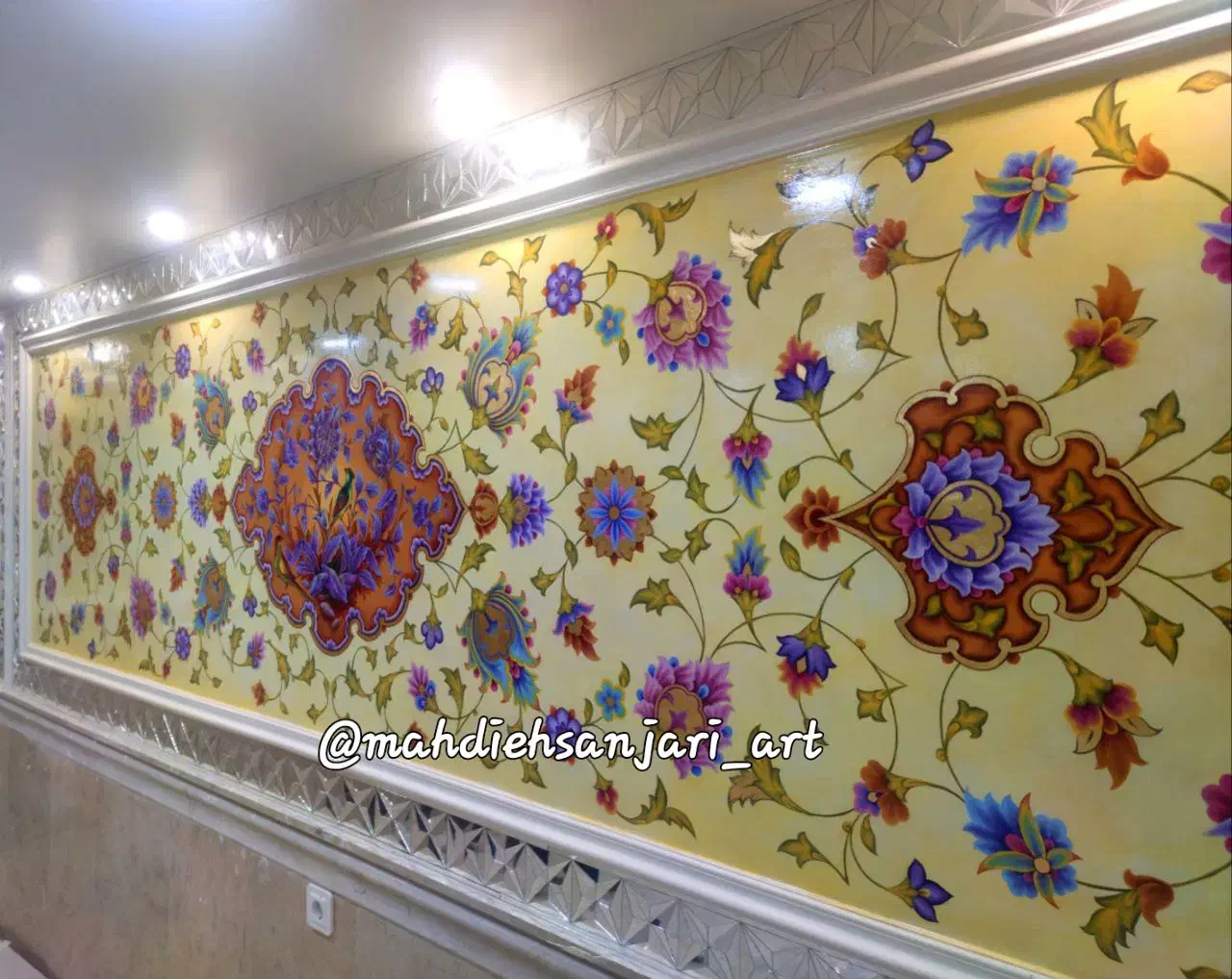 گروه هنری پتینه و نقاشی دکوراتیو ماوا|خدمات پیشه و مهارت|خمینی‌شهر, |دیوار