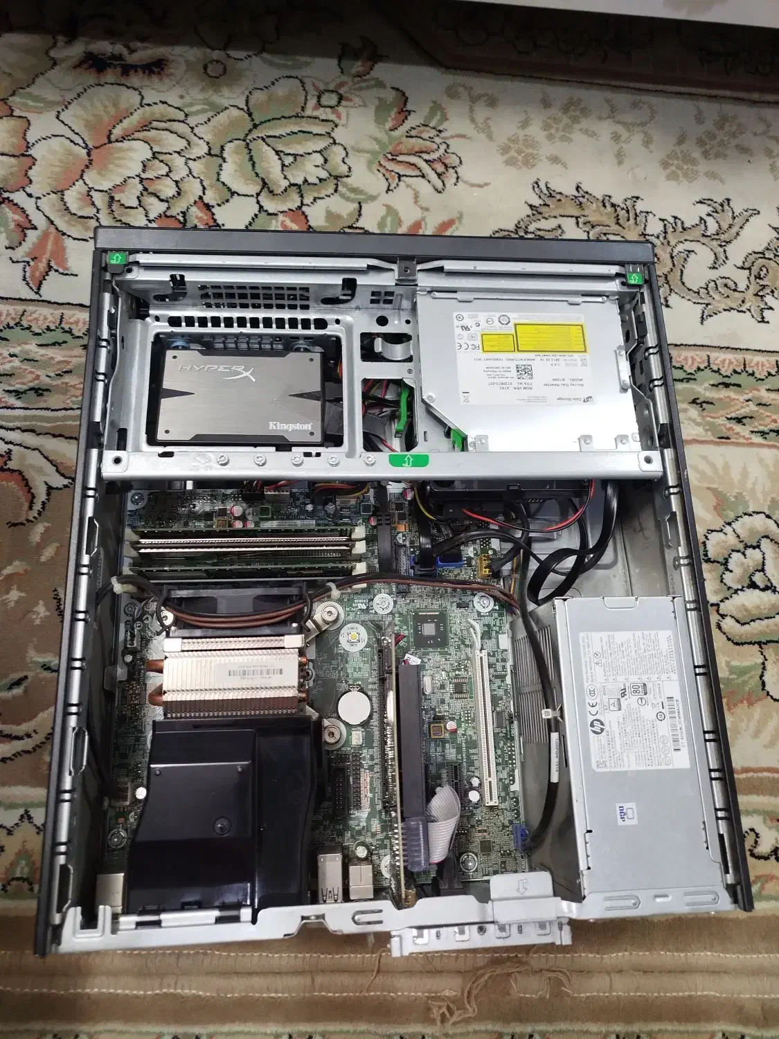 مینی کیس گرافیکدار  hp|رایانه رومیزی|نی‌ریز, |دیوار