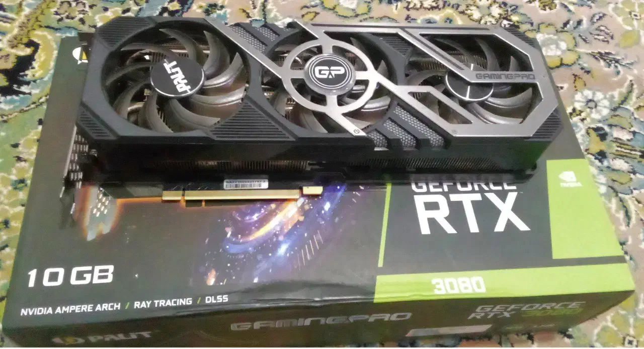 کارت گرافیک palit 3080 گیمینک پرو|قطعات و لوازم جانبی رایانه|رشت, بلوار گیلان|دیوار