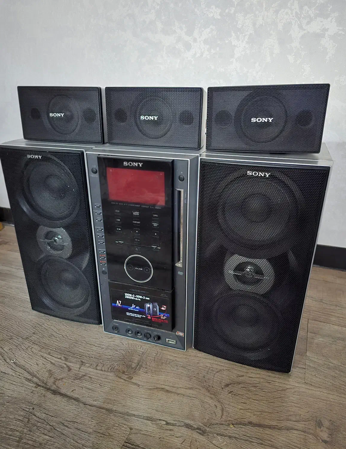 سیستم صوتی sony Genezi AZ|سیستم صوتی خانگی|شیراز, فرهنگ شهر|دیوار