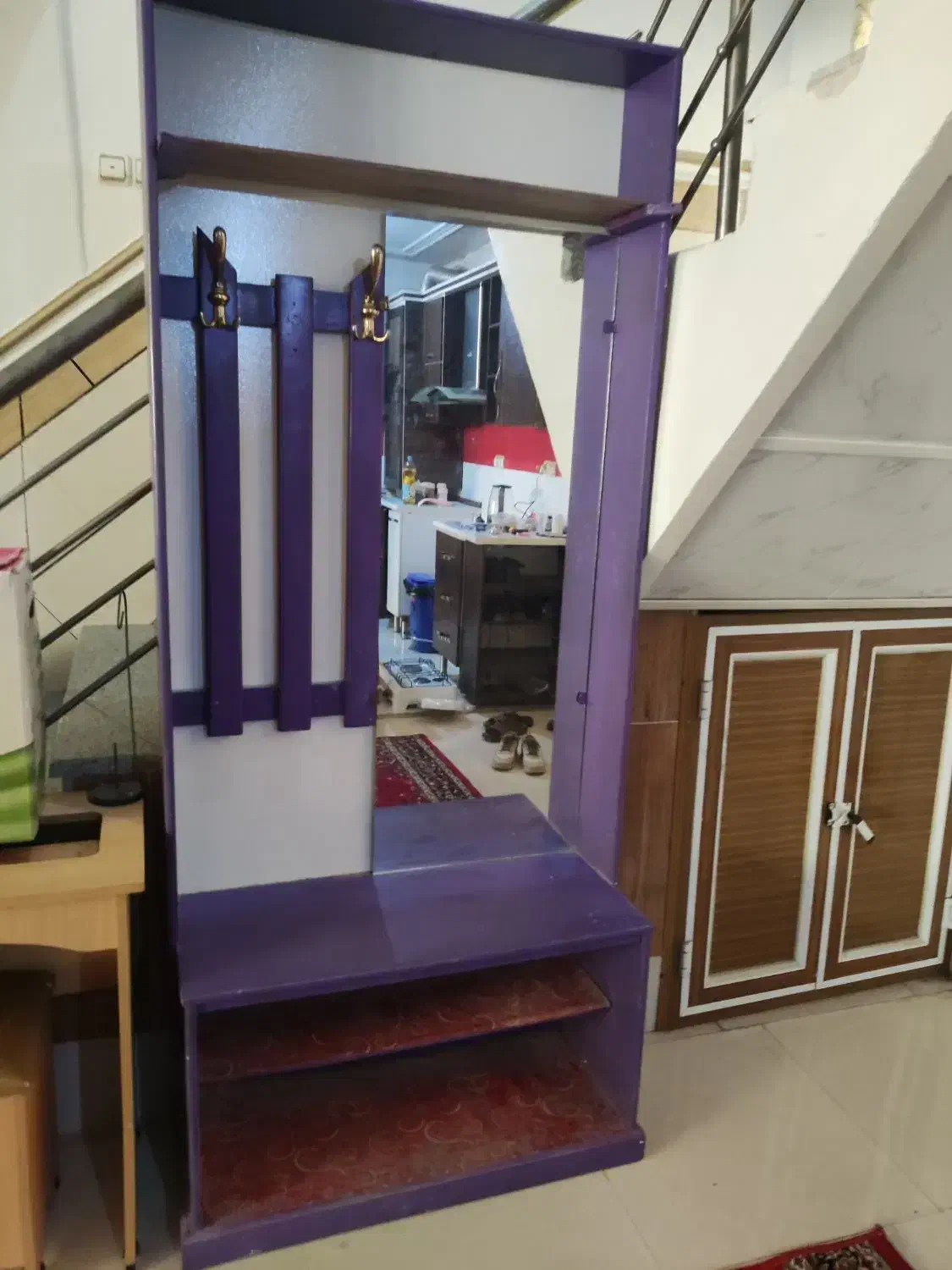 جا کفشی|جاکفشی، کمد، دراور|شیراز, فخرآباد (دروازه کازرون)|دیوار