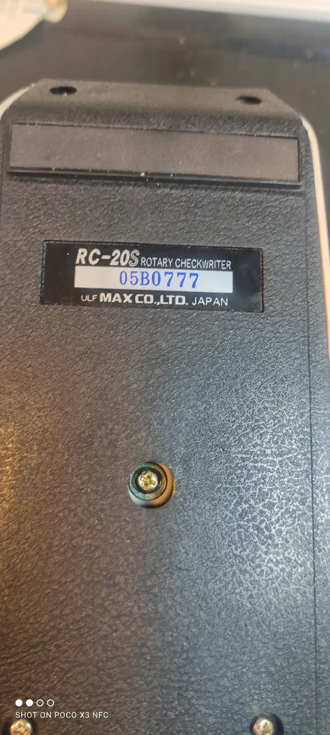 دستگاه پرفراژ دستی چک مکس ژاپن|فروشگاه و مغازه|رشت, انصاری|دیوار