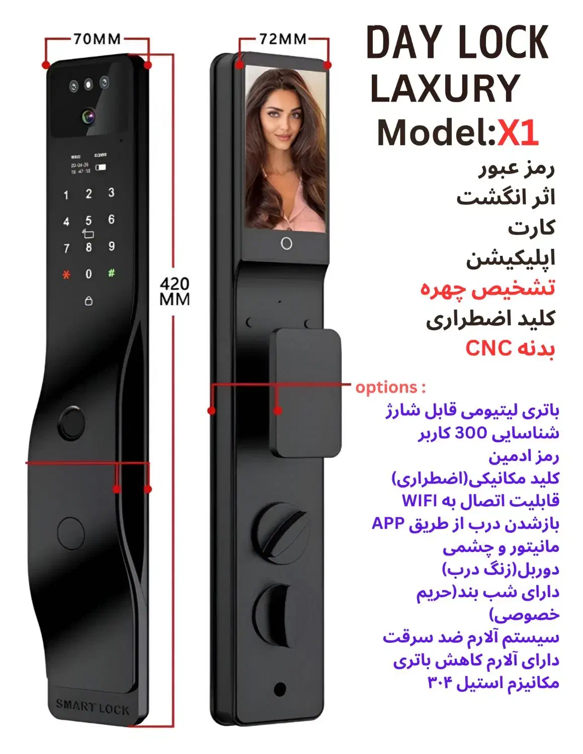 دستگیره هوشمند برند DAYLOCK|مصالح و تجهیزات ساختمان|بندر ماهشهر, |دیوار