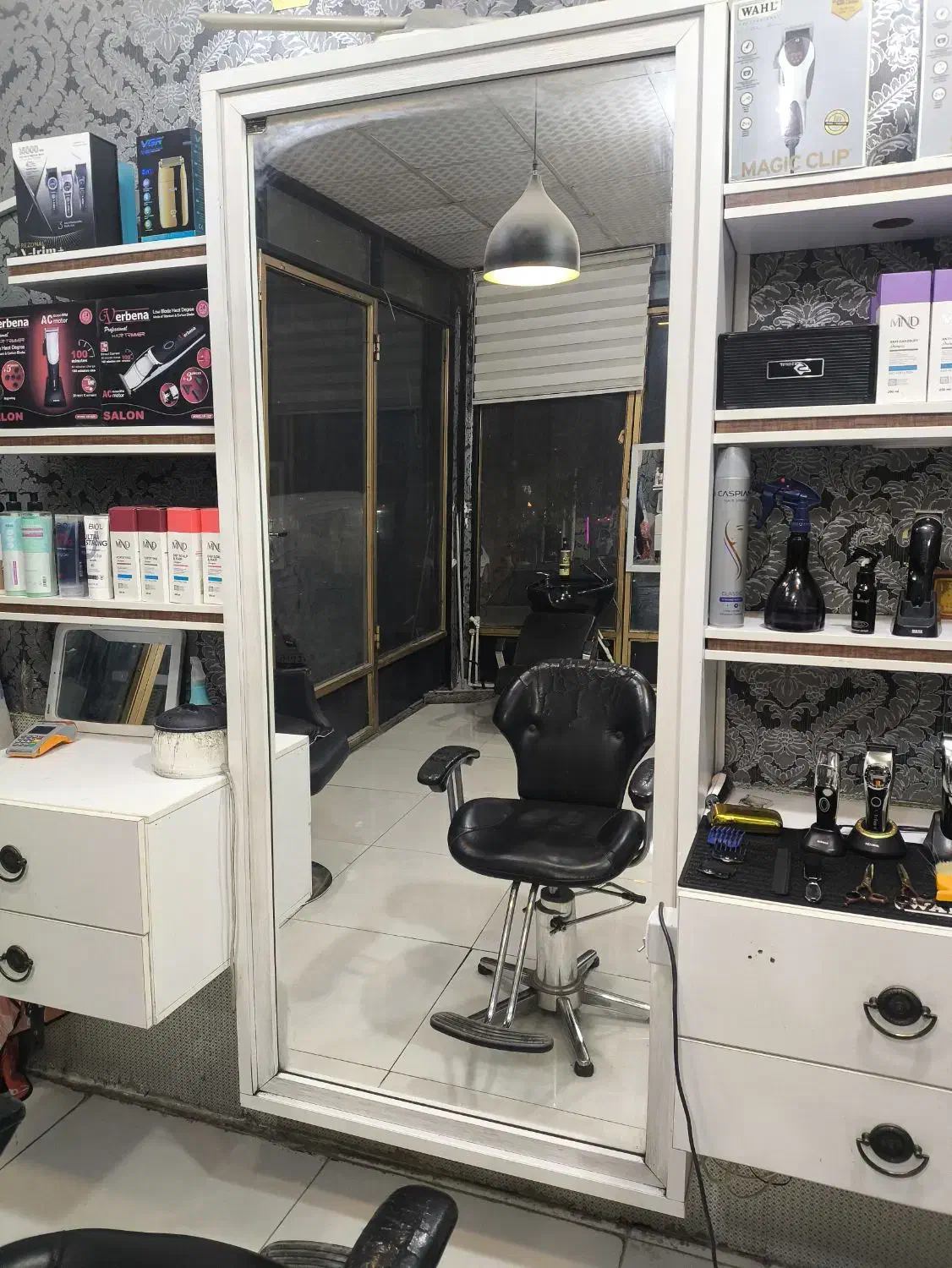 آیبنه قدی آرایشگاهی|آینه|ایلام, |دیوار