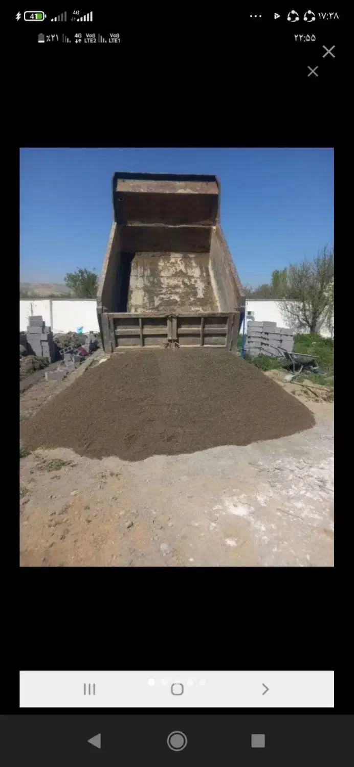 سنگ پی ماسه آجرخاک باغچه نخودبادامی بیس قلوه پوکه|مصالح و تجهیزات ساختمان|همدان, |دیوار