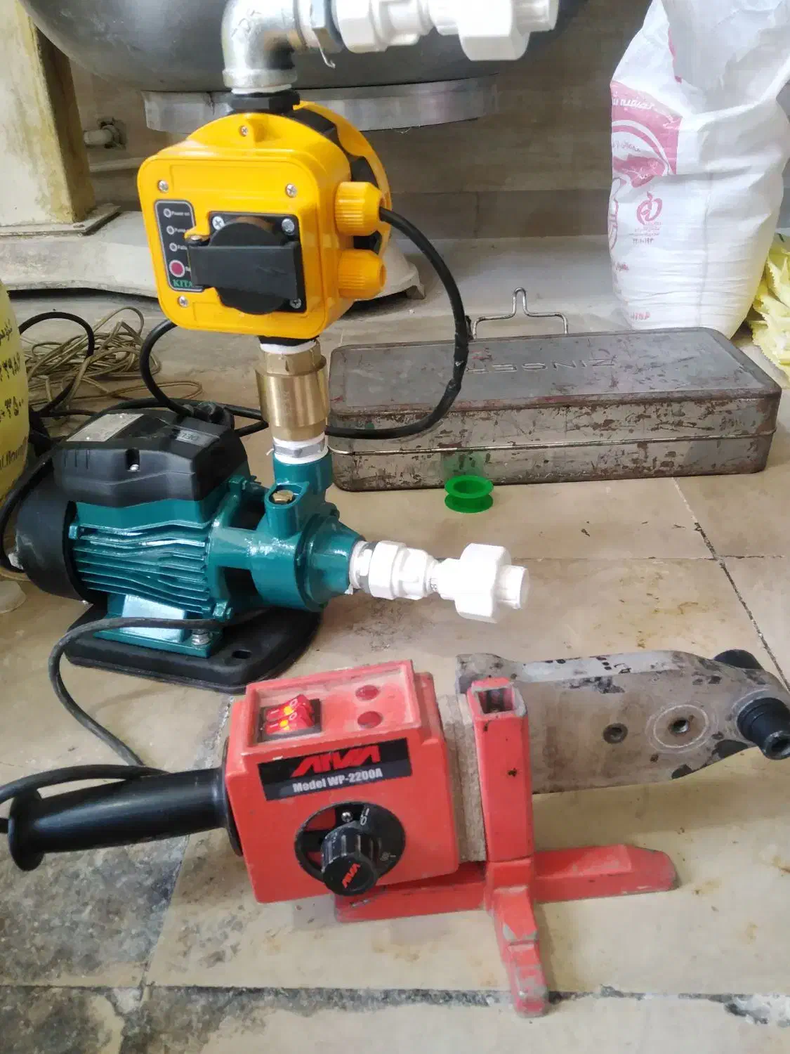 نصب تعمیر سرویس پمپ اب ابگرمکن لوله کش تاسیسات|خدمات پیشه و مهارت|ری, شهرری|دیوار