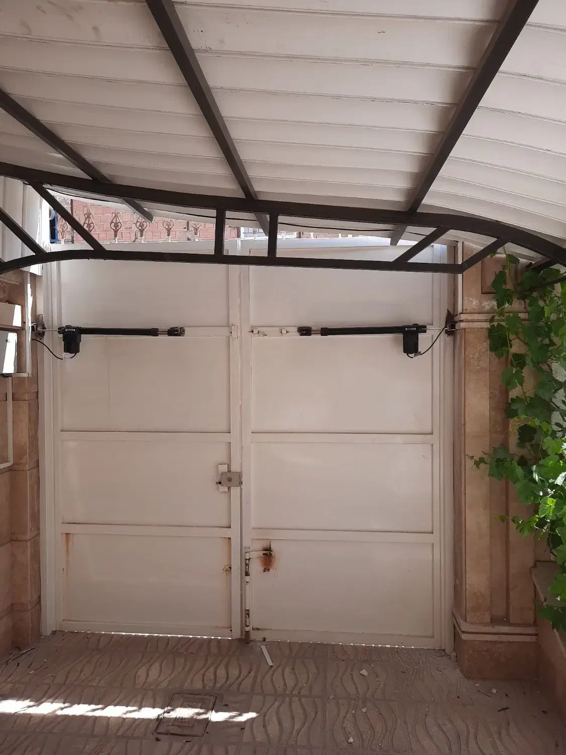 سایبان. جک بازویی درب برقی قسطی|خدمات پیشه و مهارت|بافت, |دیوار