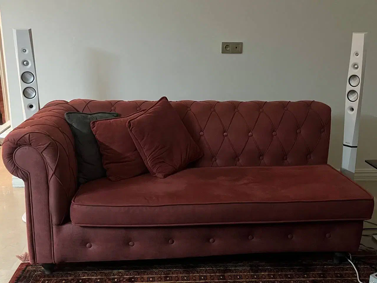 مبل چستر ال مانند در حد نو|مبلمان خانگی و میز عسلی|کرج, جهان‌شهر|دیوار