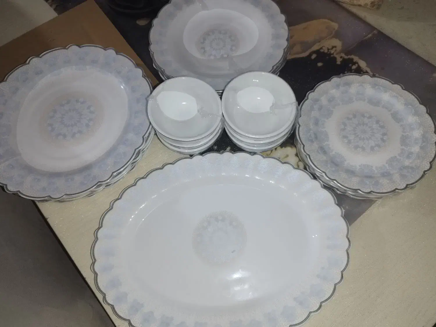 ظروف۲۵پارچه اکروپال|ظروف سرو و پذیرایی|رودان, |دیوار