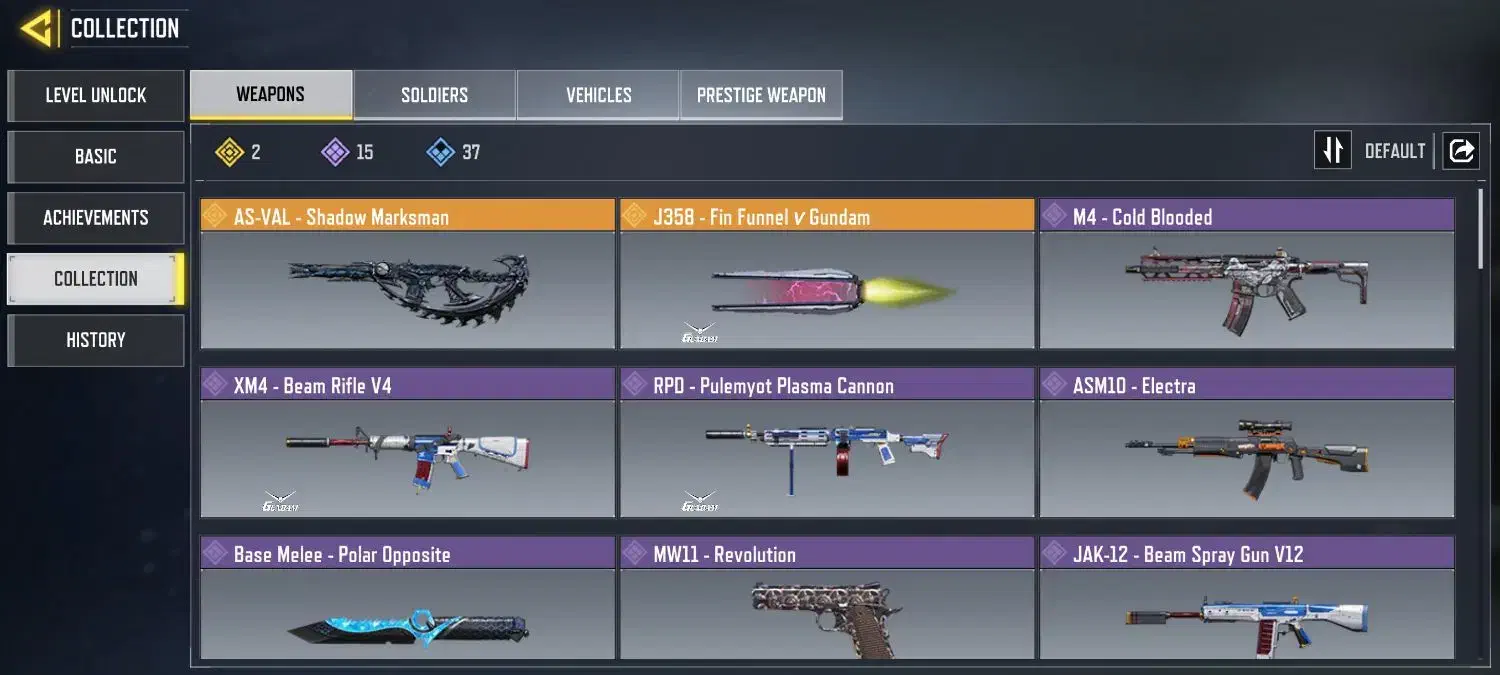 اکانت کالاف دیوتی موبایل|کنسول، بازی ویدئویی و آنلاین|نهاوند, |دیوار