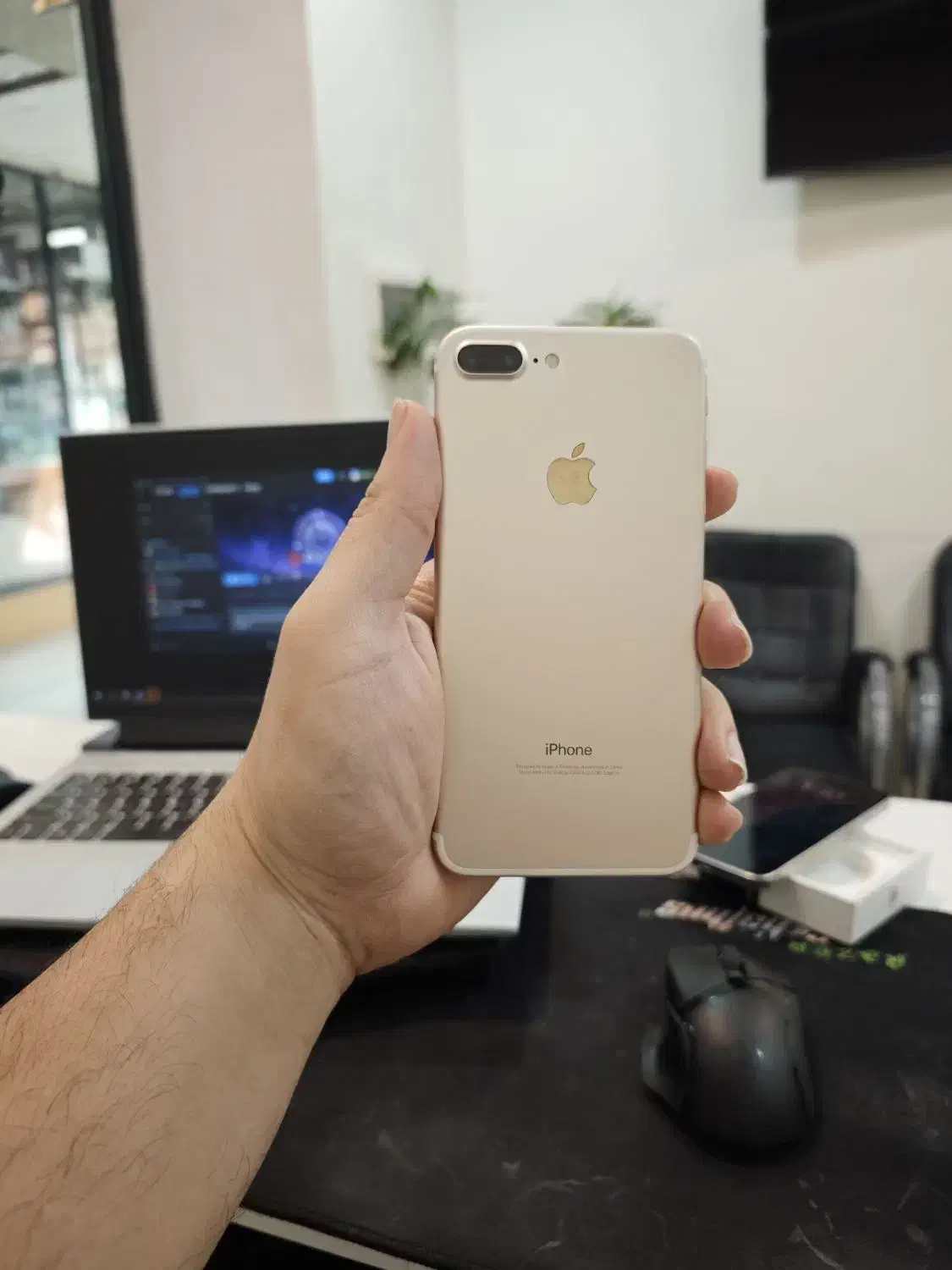 iphone 7 plus 128GBباتری ۱۰۰|موبایل|کرج, گوهردشت|دیوار