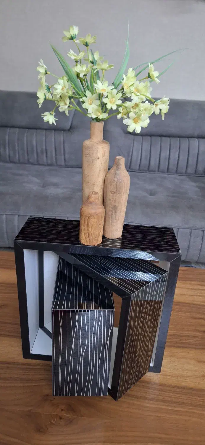 شلف سه عددی جنس هایگلاس و رومیزی|کتابخانه، شلف، قفسه‌های دیواری|کرج, کیانمهر|دیوار