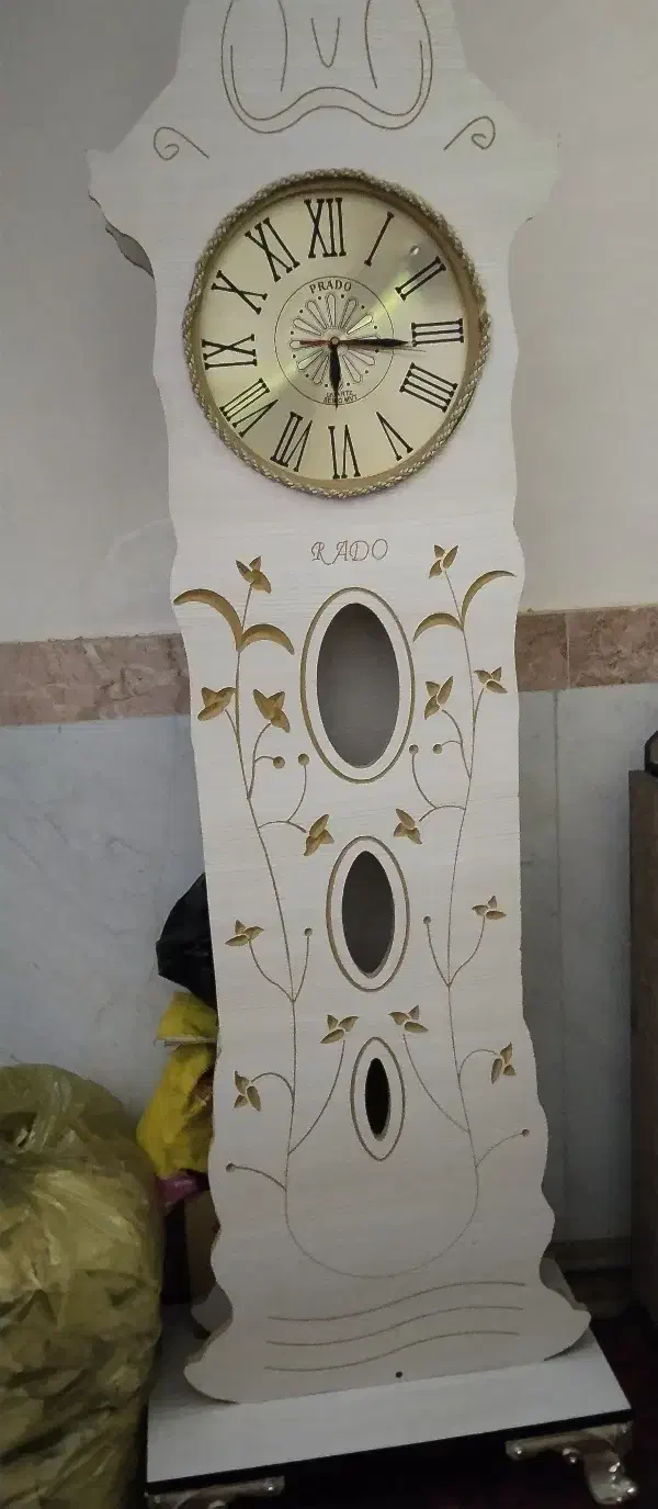 ساعت ایستاده چوبی سالم|ساعت دیواری و تزئینی|کرمانشاه, |دیوار