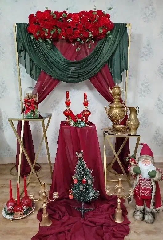 گل آرایی یلدا و دکور اقتصادی با گل مصنوعی|گل مصنوعی|مشهد, حجاب (شهرک غرب)|دیوار