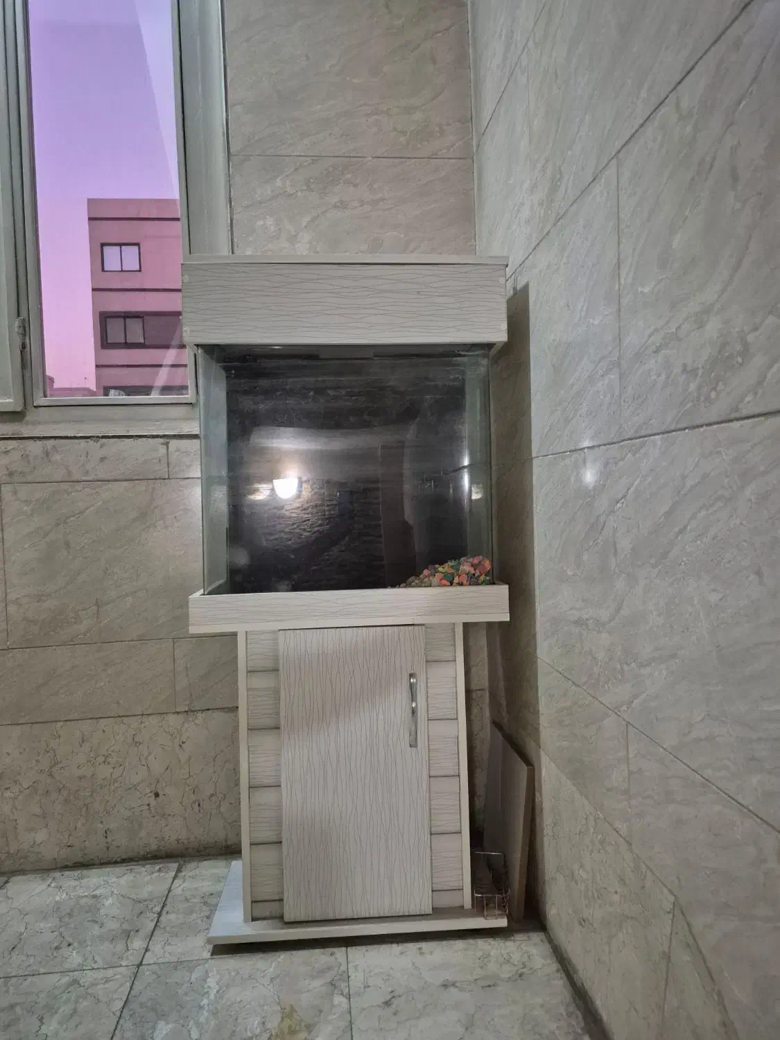 دوعدد آکواریوم شیشه خم هردو باهم|ماهی|ری, دولتآباد|دیوار