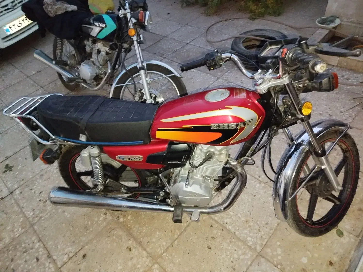 احسان ۱۲۵|موتورسیکلت|مشهد, کوی پلیس|دیوار