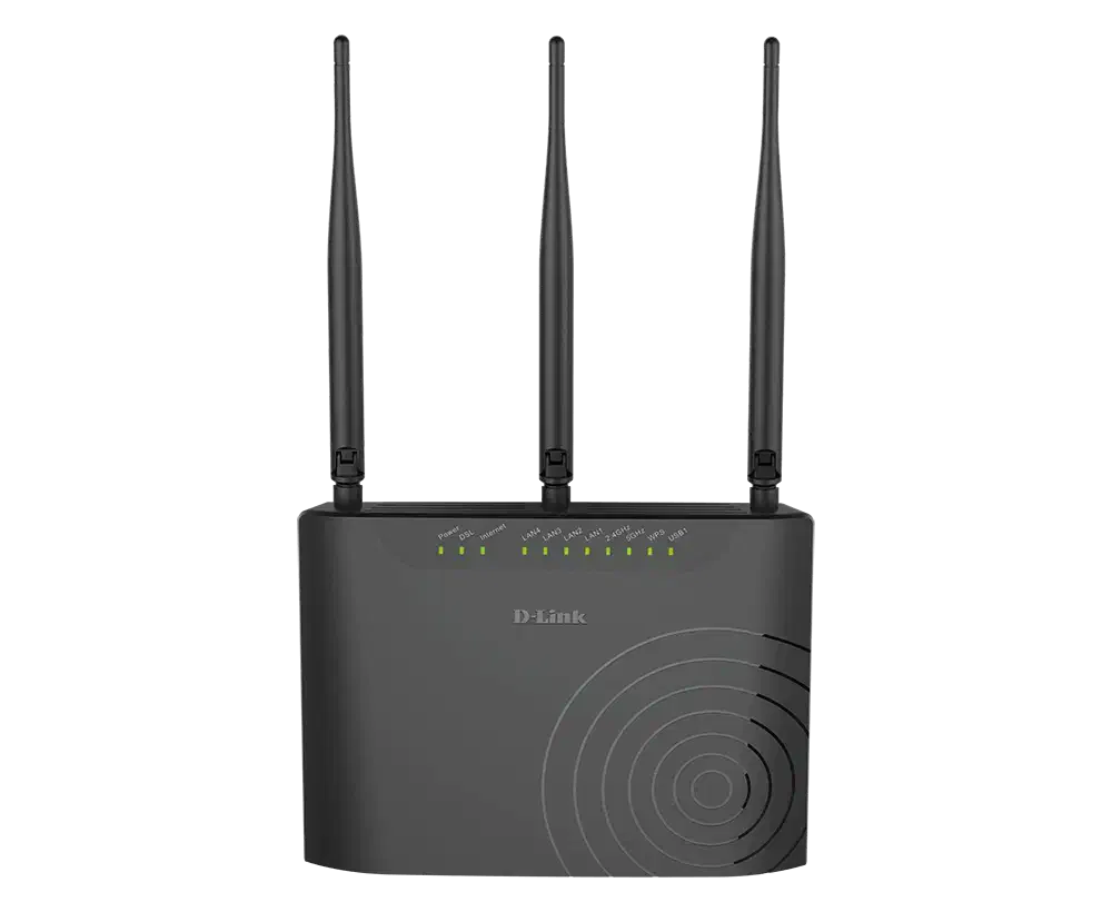 مودم روتر Dlink 2877AL ADSL2+/VDSL2 2.4Ghz/5Ghz|مودم و تجهیزات شبکه|آستارا, |دیوار
