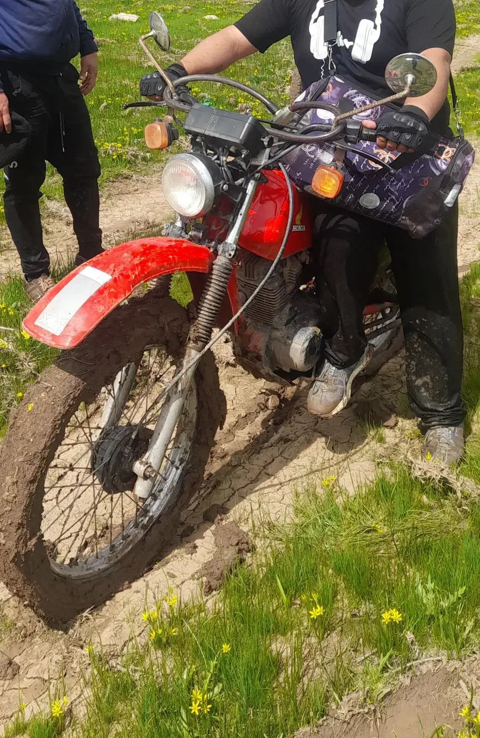 موتور تریل ایکسل  مدل ۷۶|موتورسیکلت|رودهن, |دیوار