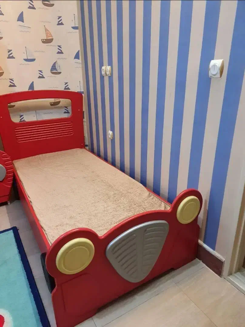 سرویس خواب کودک و نوجوان برند بهارنارنج|تخت و سرویس خواب|آمل, |دیوار