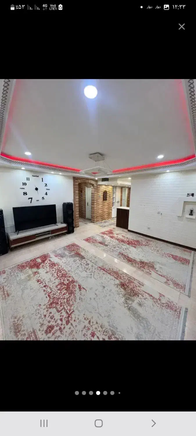 دوتخته فرش شش متری و۹ متری  بر جسته|فرش|هشتگرد, شهرک گلها|دیوار